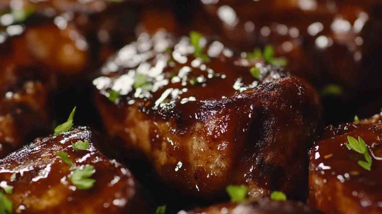 Crock Pot BBQ Pork Tenderloin with Honey and Garlic