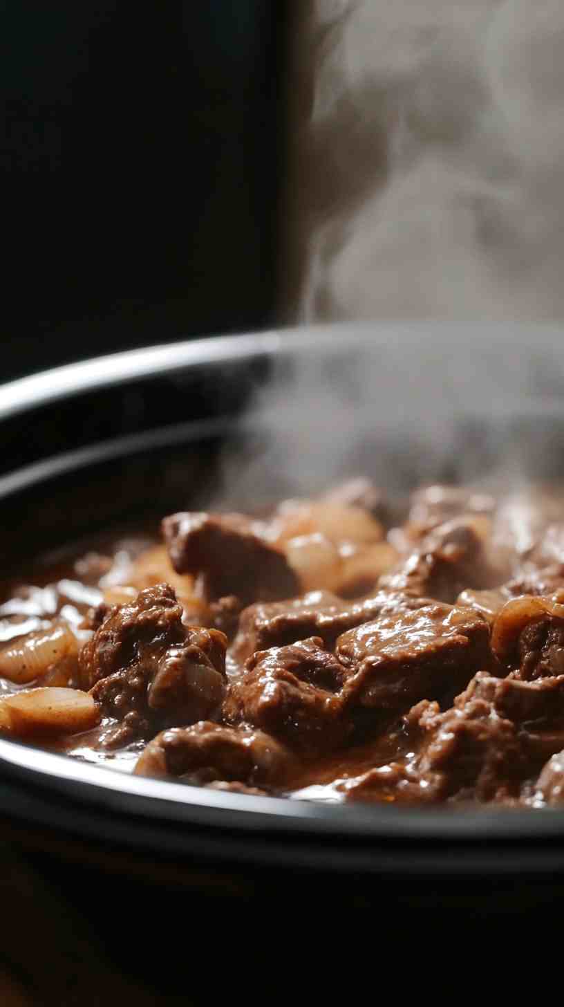 Easy Slow Cooker Beef Stroganoff Set It & Forget It Easy Slow Cooker Beef Stroganoff Set It & Forget It