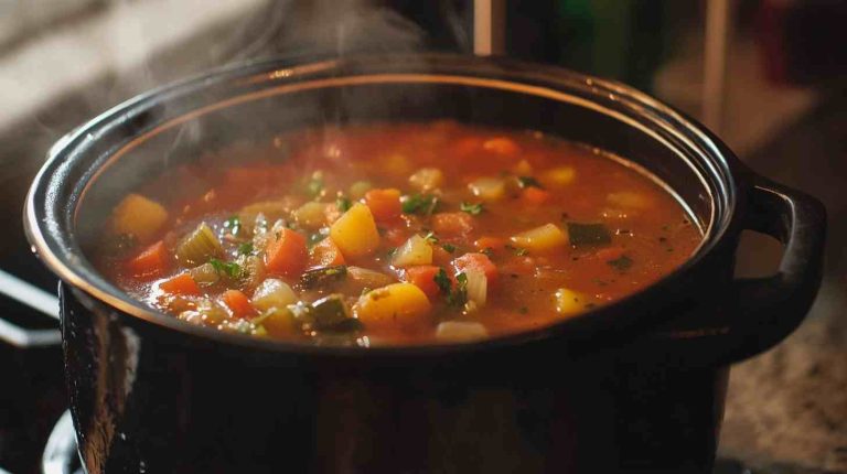 Hearty Slow Cooker Vegetable Soup for Cozy Nights