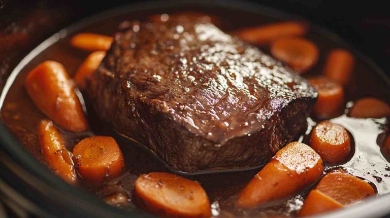 Mouthwatering Slow Cooker Sirloin Tip Roast and Carrots