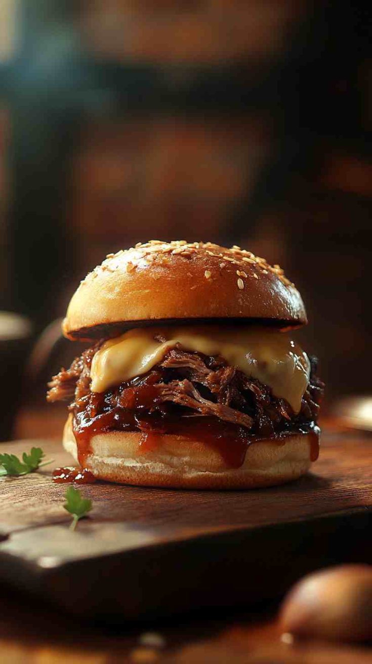 Slow Cooker Pulled Pork Sliders