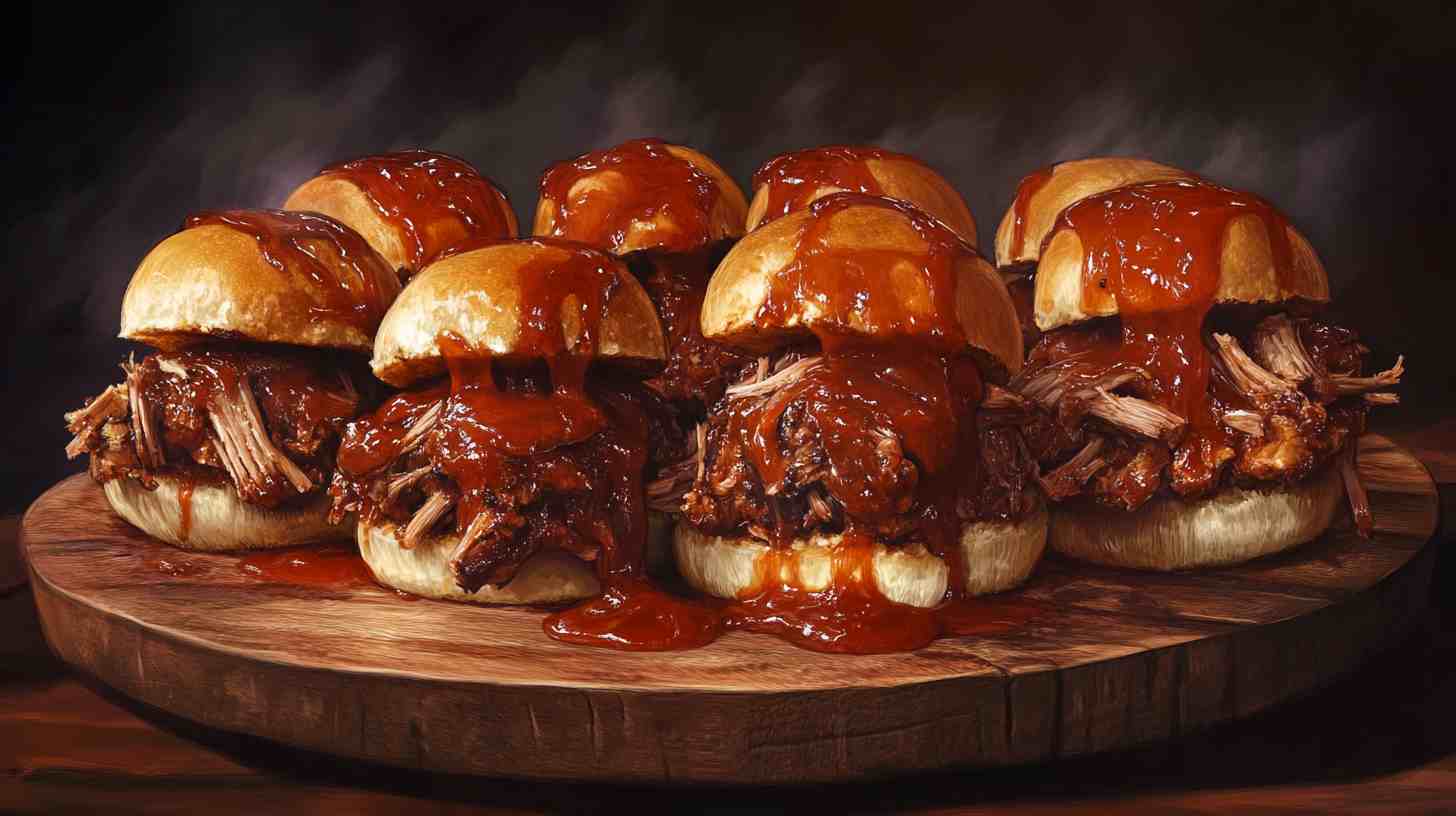 Slow Cooker Pulled Pork Sliders