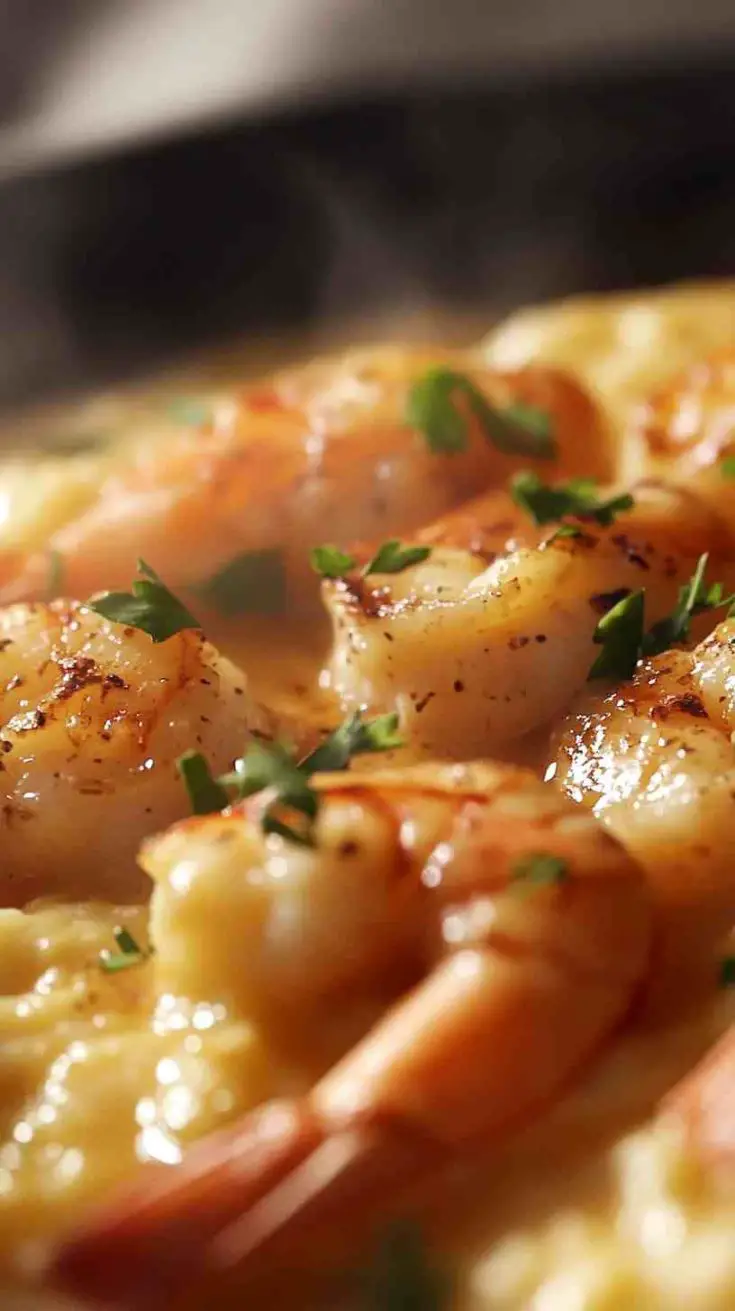 Slow Cooker Shrimp and Grits