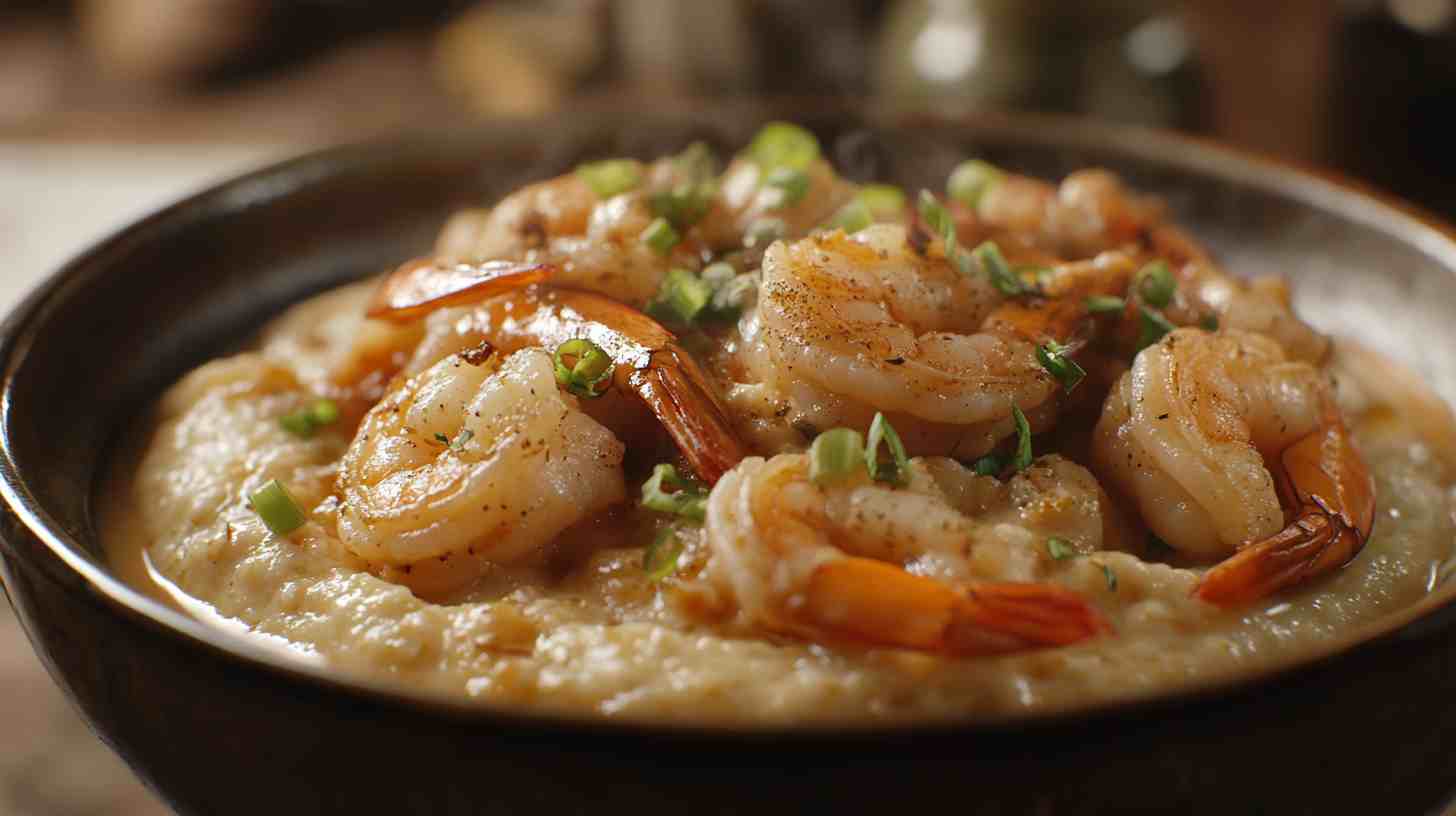 Slow Cooker Shrimp and Grits