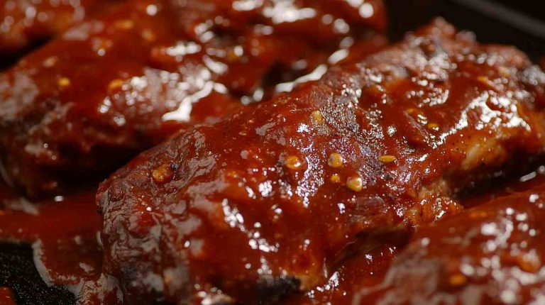 Slow Cooker BBQ Pork Tenderloin with Tangy Sauce