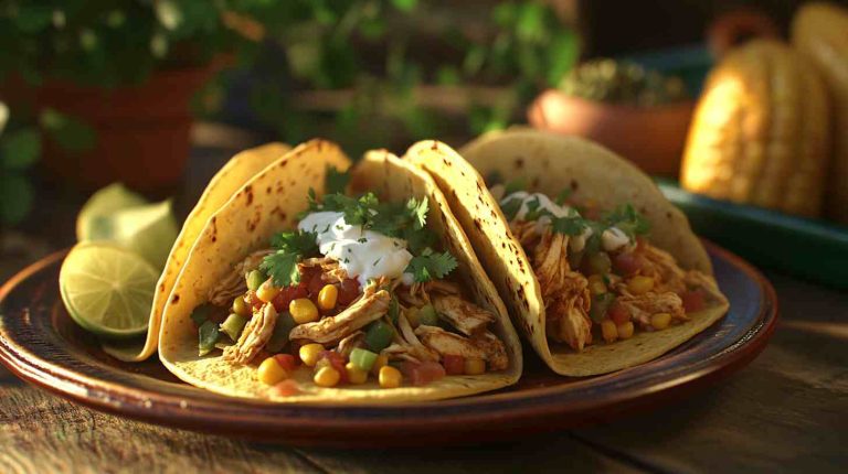 Slow Cooker Chicken Tacos