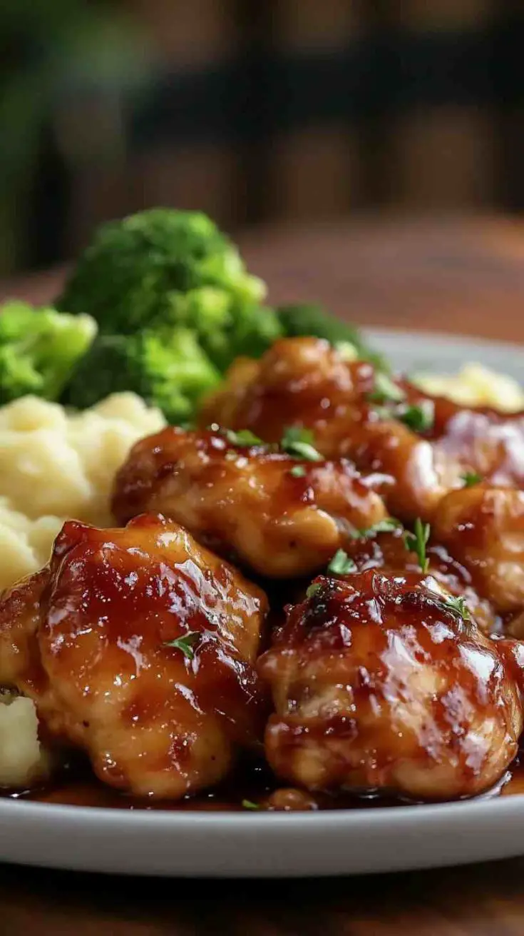 Slow Cooker Honey Garlic Chicken