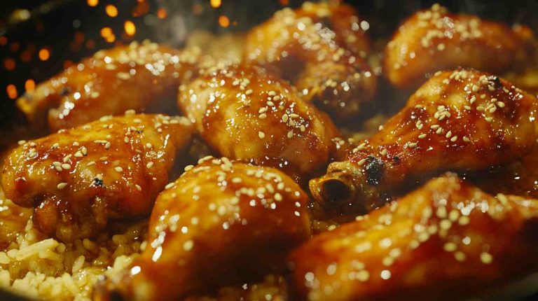 Simple Slow Cooker Honey Garlic Chicken