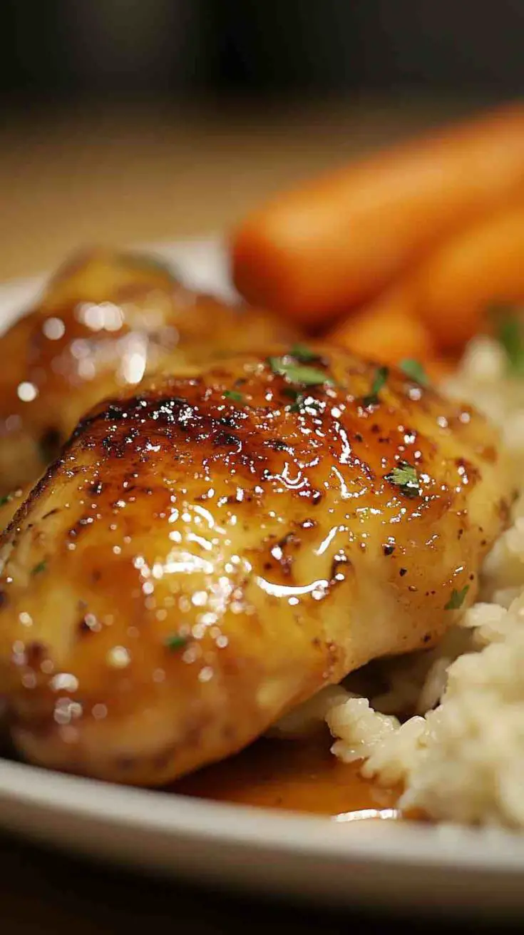 Slow Cooker Honey Garlic Chicken