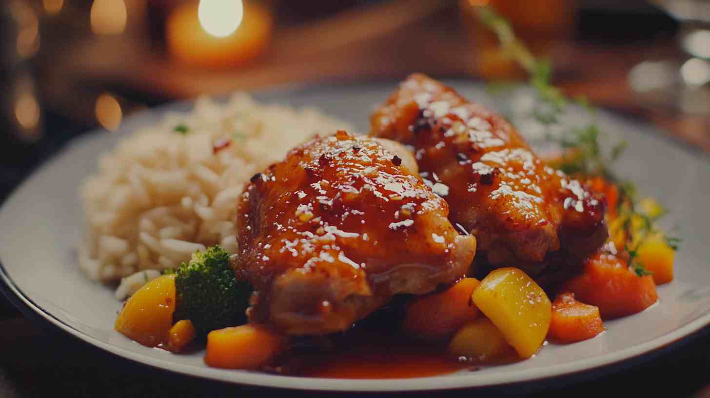 Slow Cooker Honey Garlic Chicken