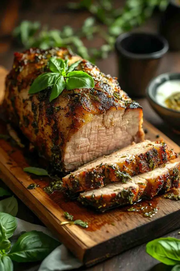 Slow Cooker Italian Herb Boneless Pork Loin