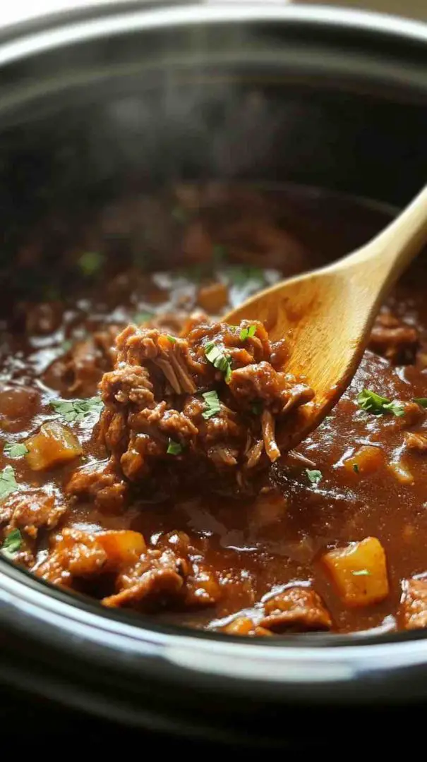 Slow Cooker Southern-Style BBQ Pulled Pork in the Crock Pot