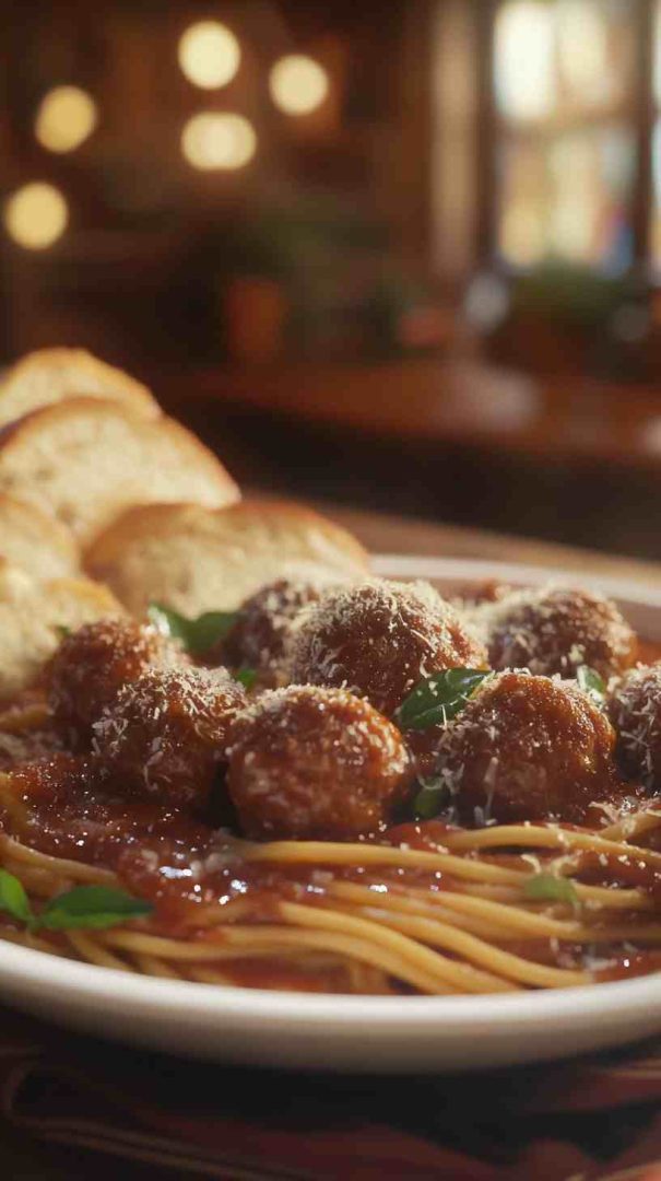 Slow Cooker Spaghetti and Meatballs