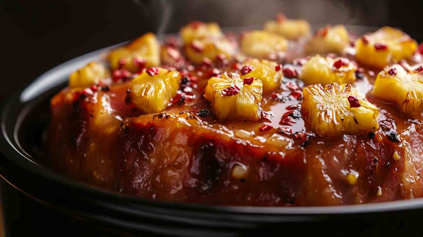 Spicy Pineapple Ham