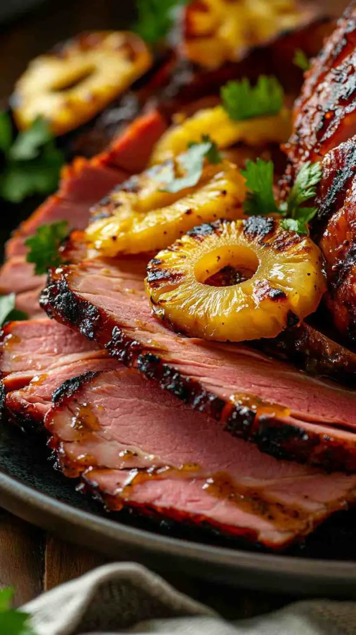 Spicy Pineapple Ham