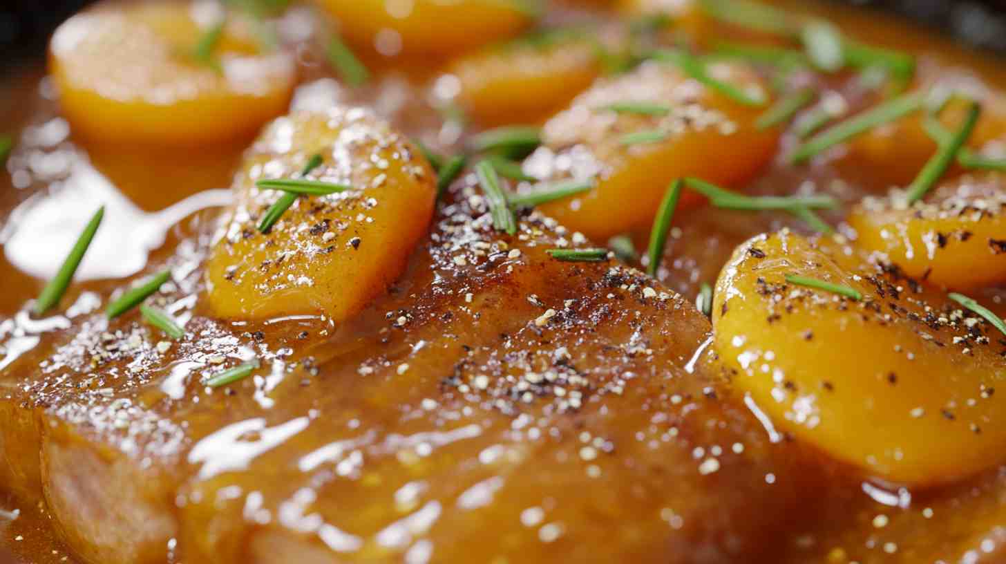 Slow Cooker Sweet Apricot Ham