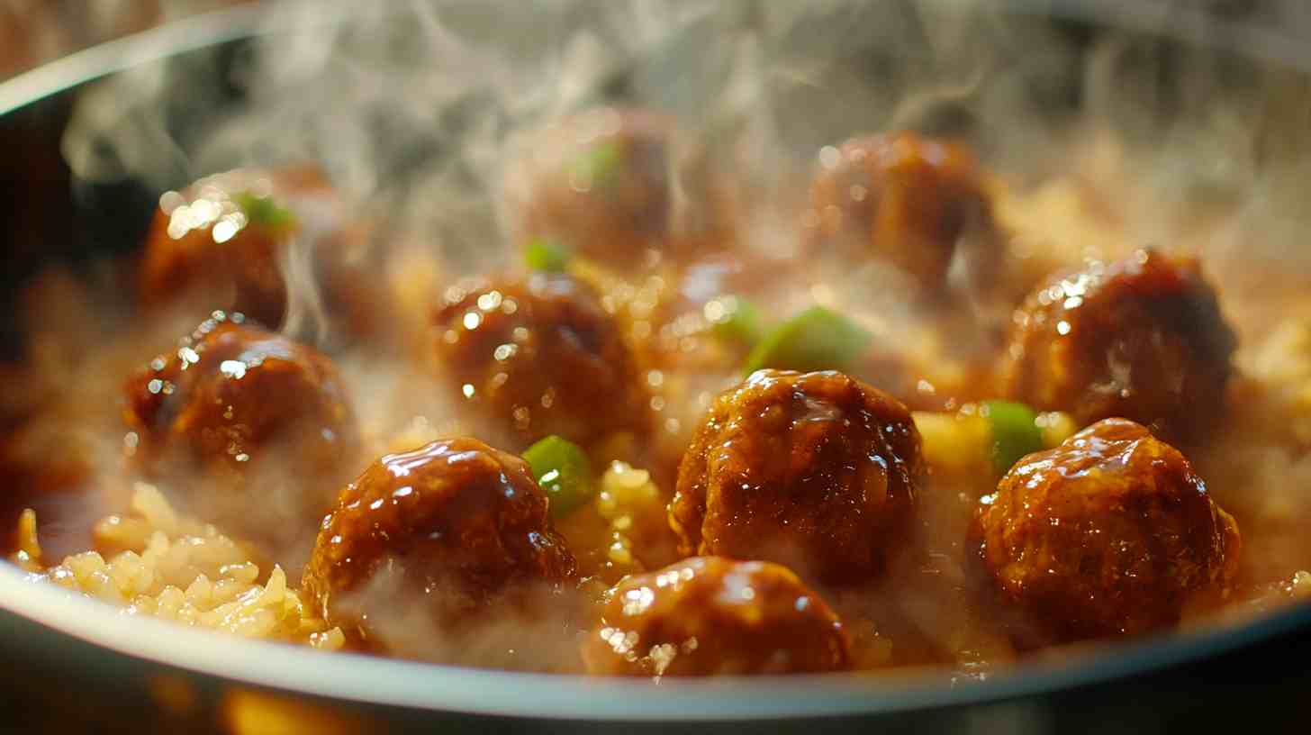 Sweet and Sour Meatballs