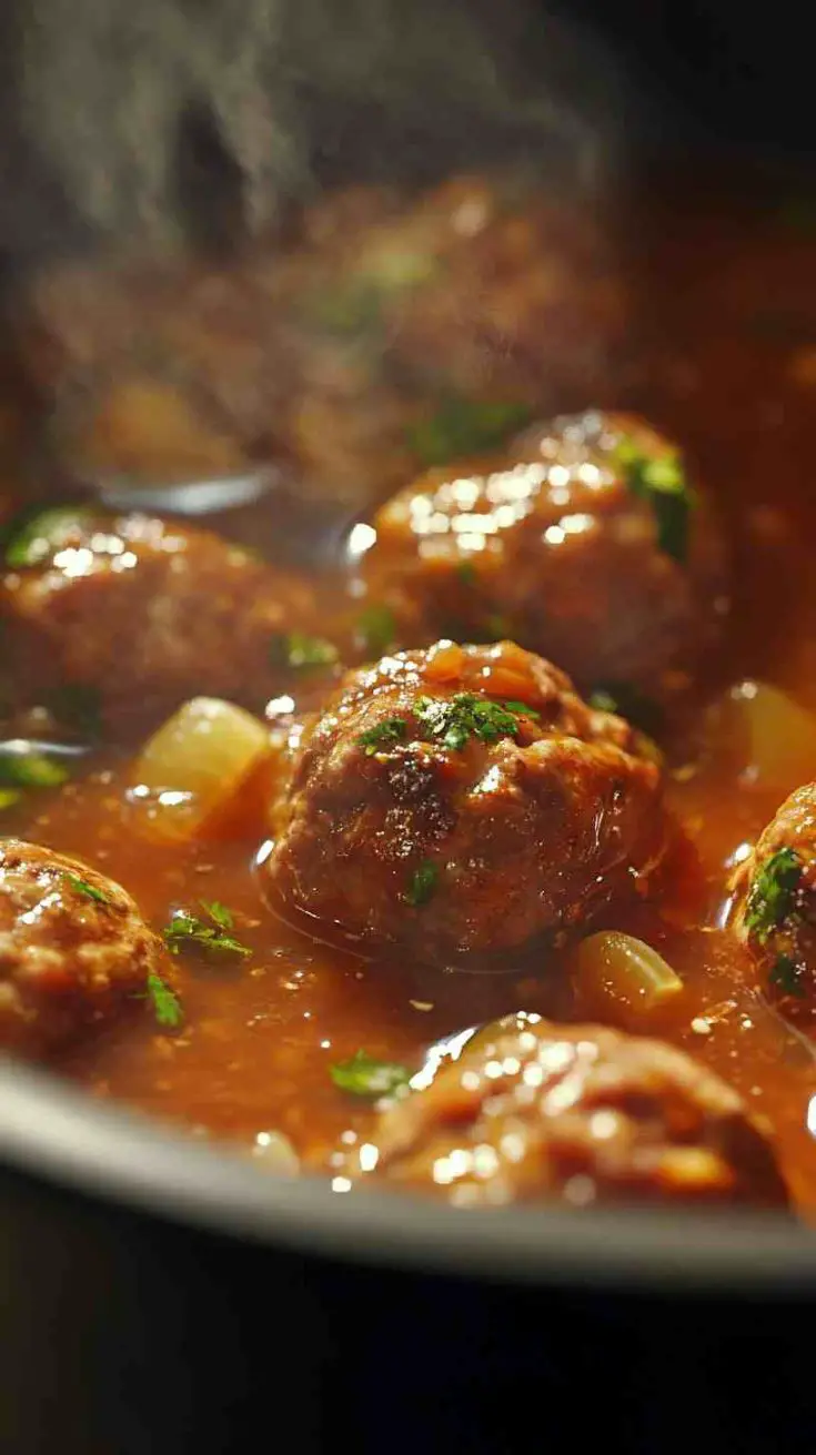 Slow Cooker Sweet and Sour Meatballs