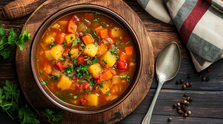 Wholesome Vegetarian Slow Cooker Stews & Soups