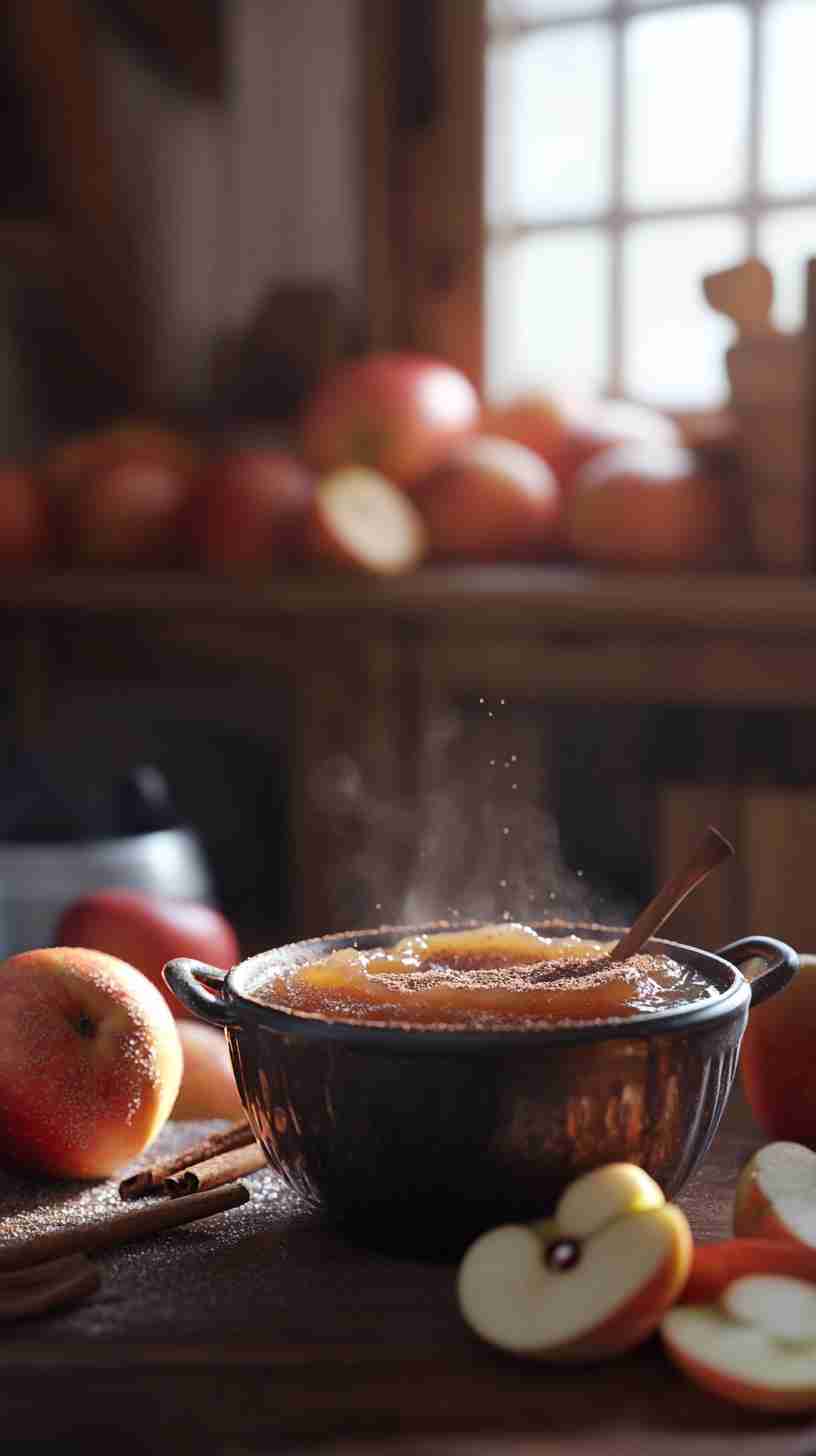 Apple Cinnamon Butter in the Slow Cooker