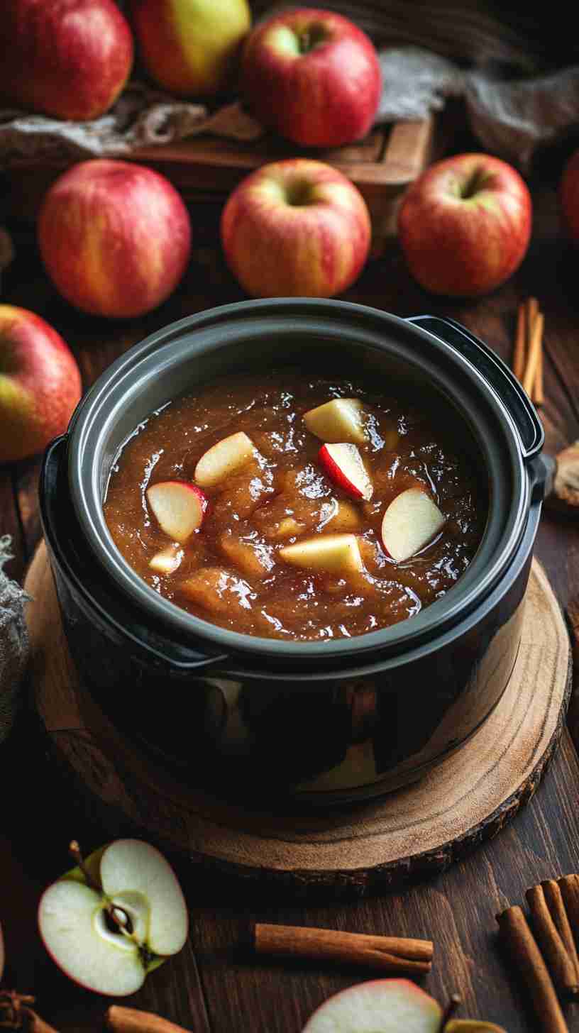 Apple Cinnamon Butter in the Slow Cooker