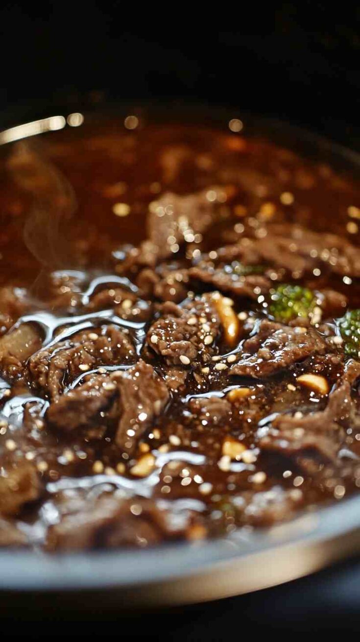 Asian-Inspired Beef and Broccoli in the Slow Cooker