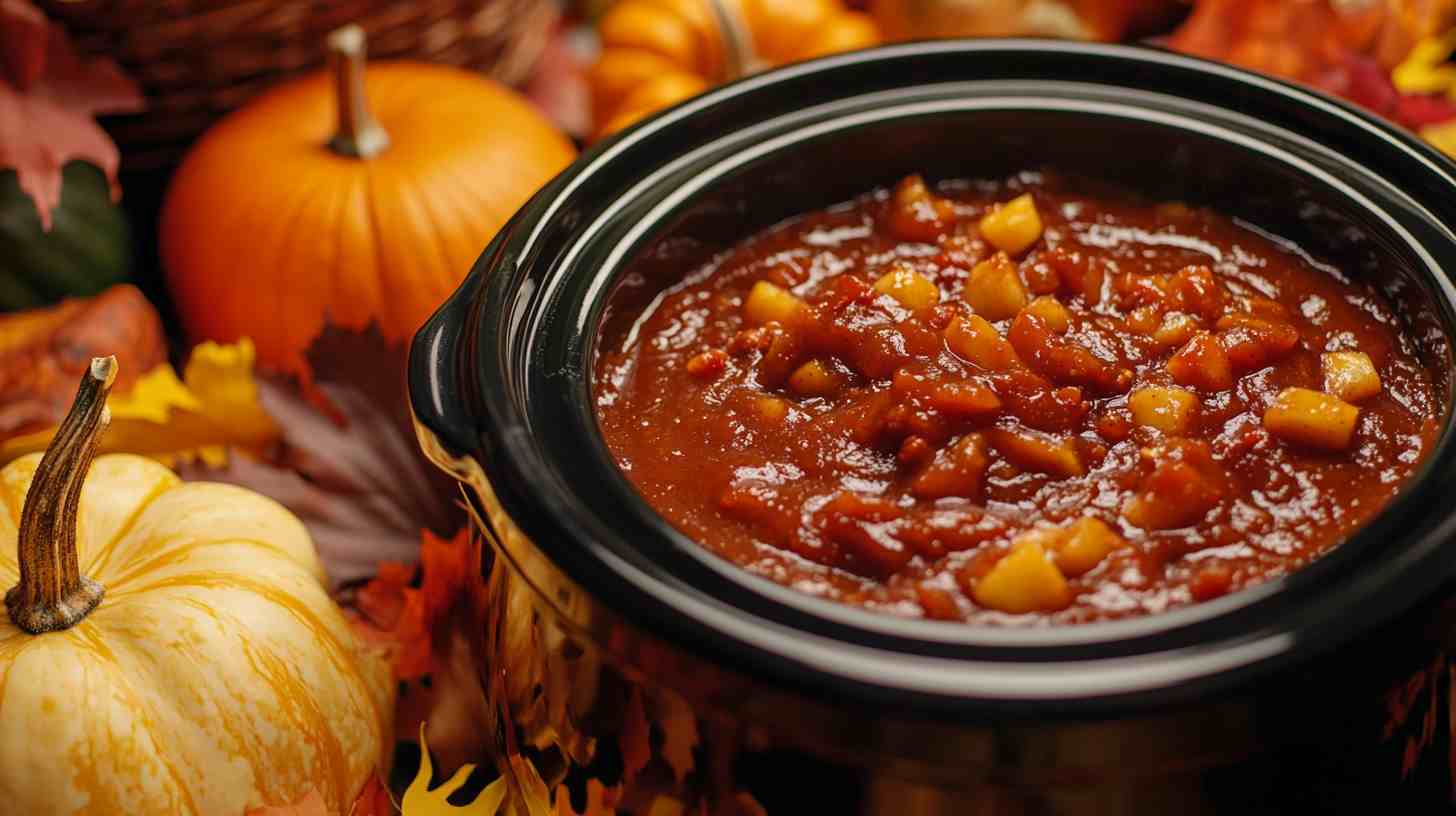 Autumn-Inspired Apple Butter Slow Cooker Recipe