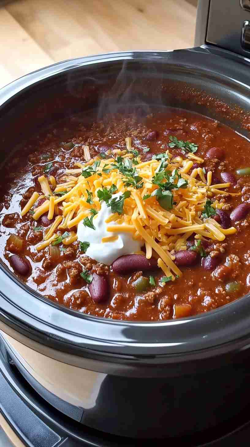 Award-Winning Slow Cooker Chili