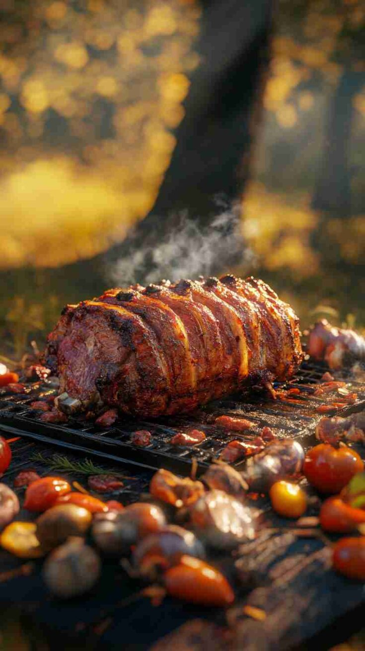 BBQ Pork Roast with a Southern Flair