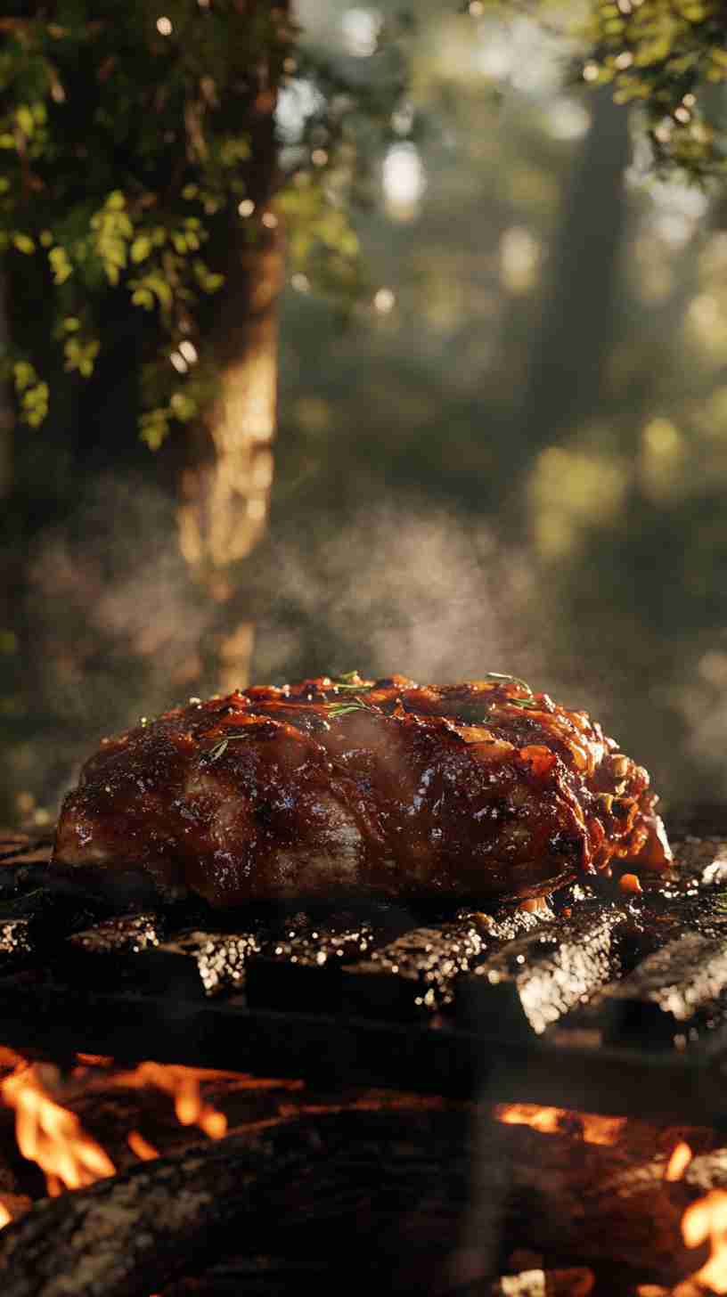 BBQ Pork Roast with a Southern Flair