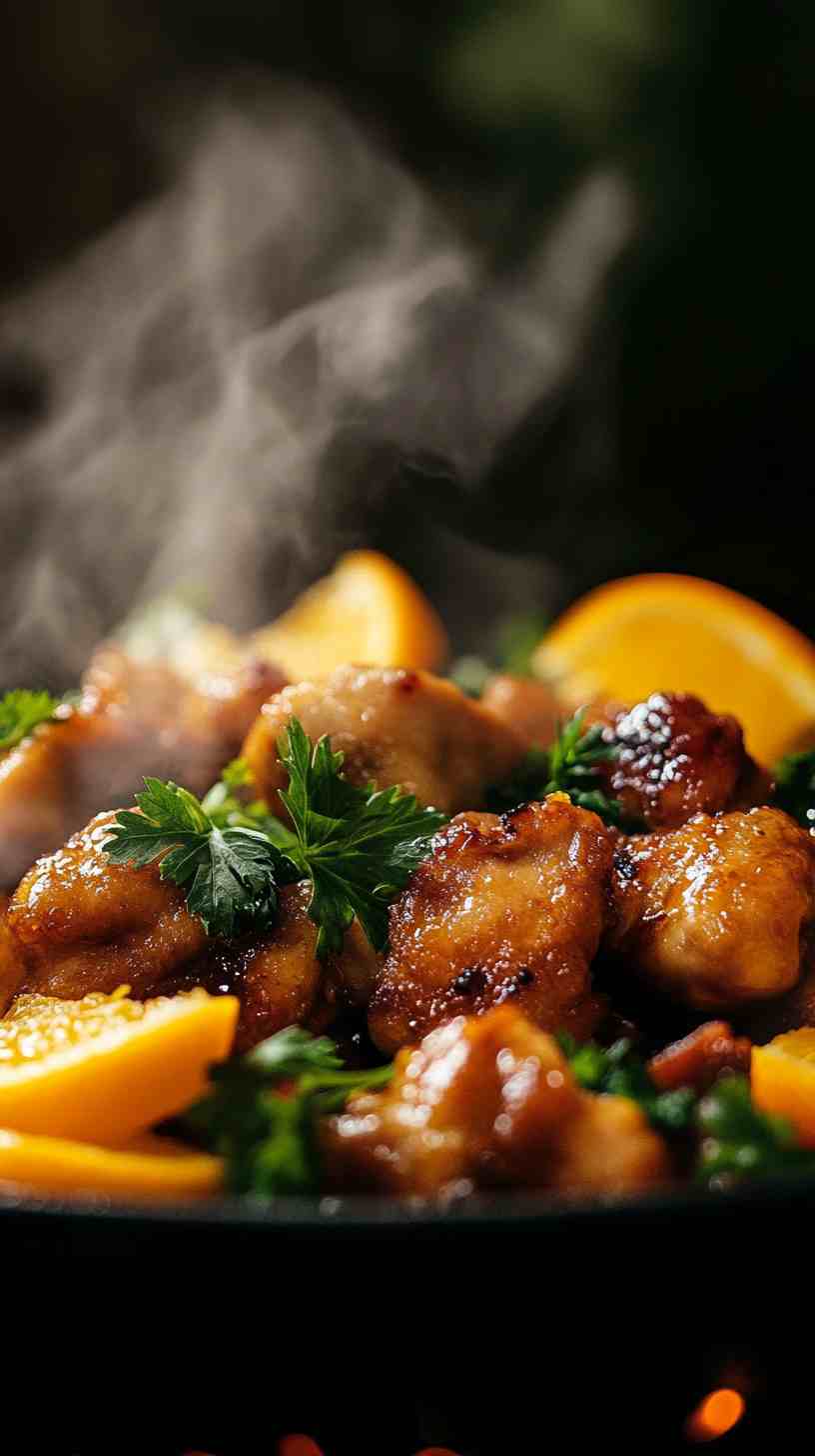 Chinese Orange Chicken Crock Pot