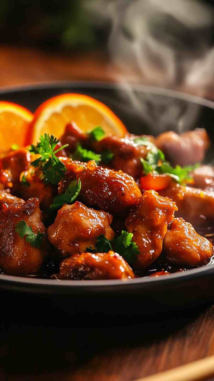 Chinese Orange Chicken Crock Pot