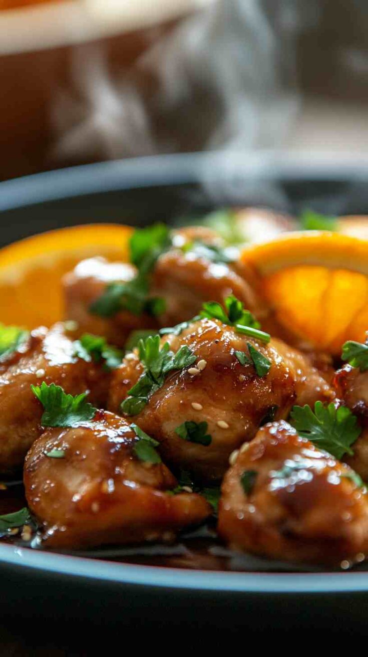 Chinese Orange Chicken Crock Pot
