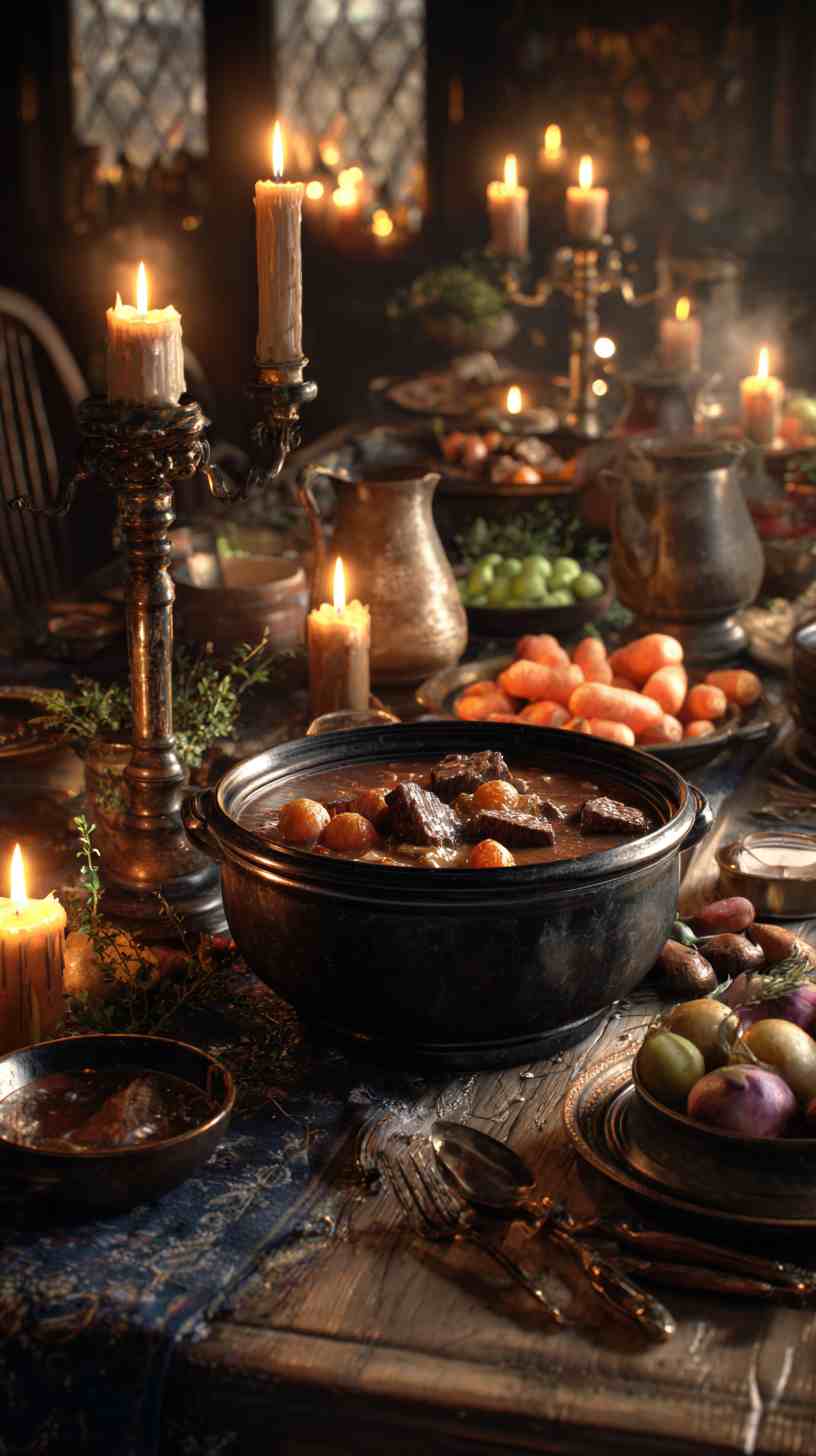 Classic Crockpot Beef Stew with Root Vegetables