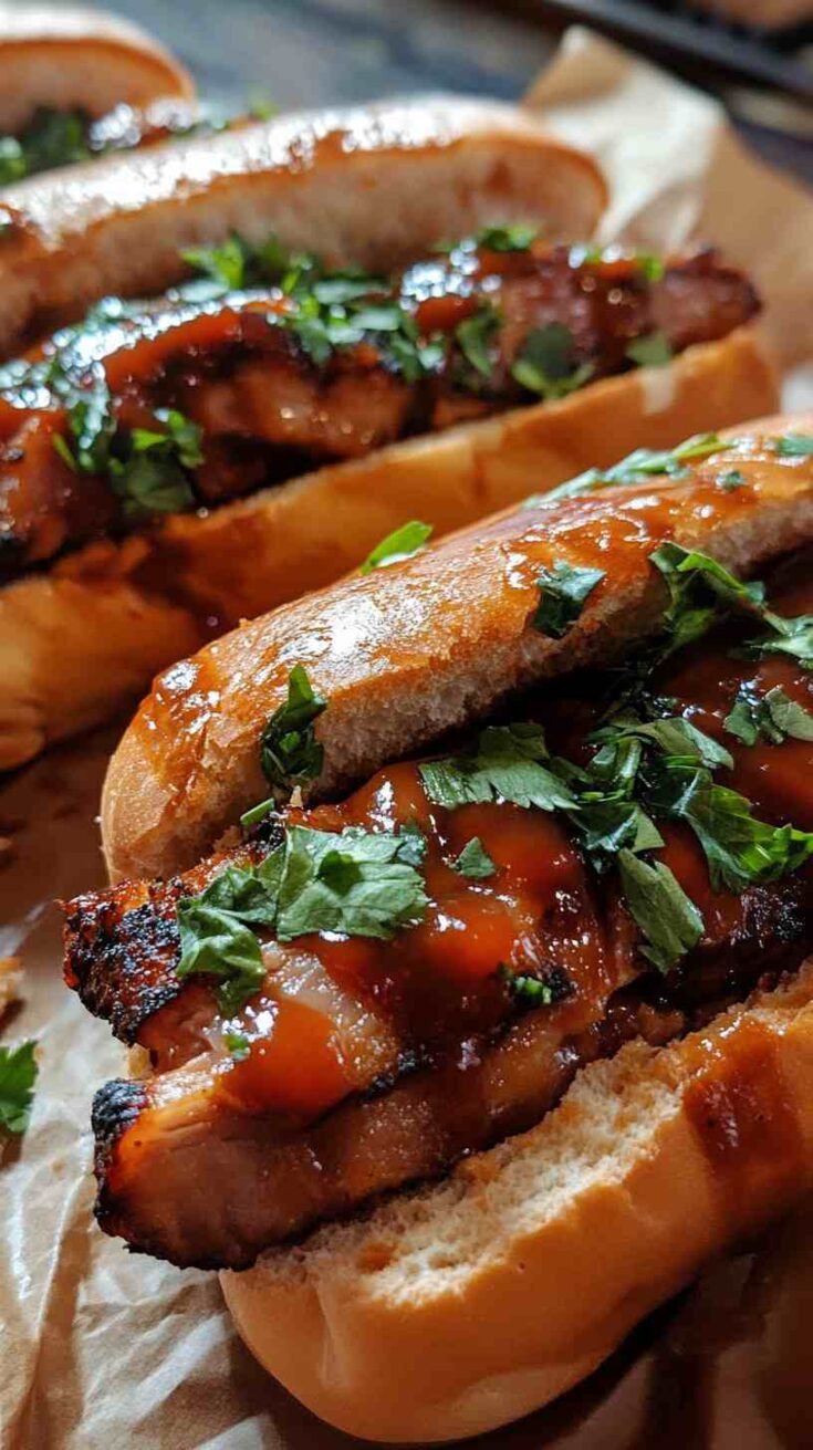 Classic Slow Cooker BBQ Pork Loin Sandwiches