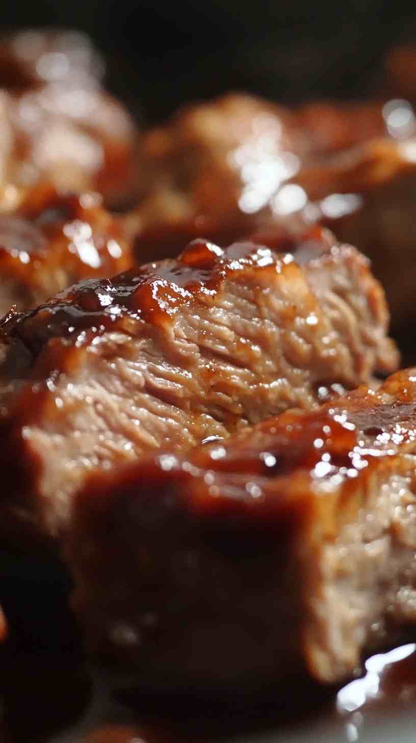 Classic Slow Cooker BBQ Pork Loin Sandwiches