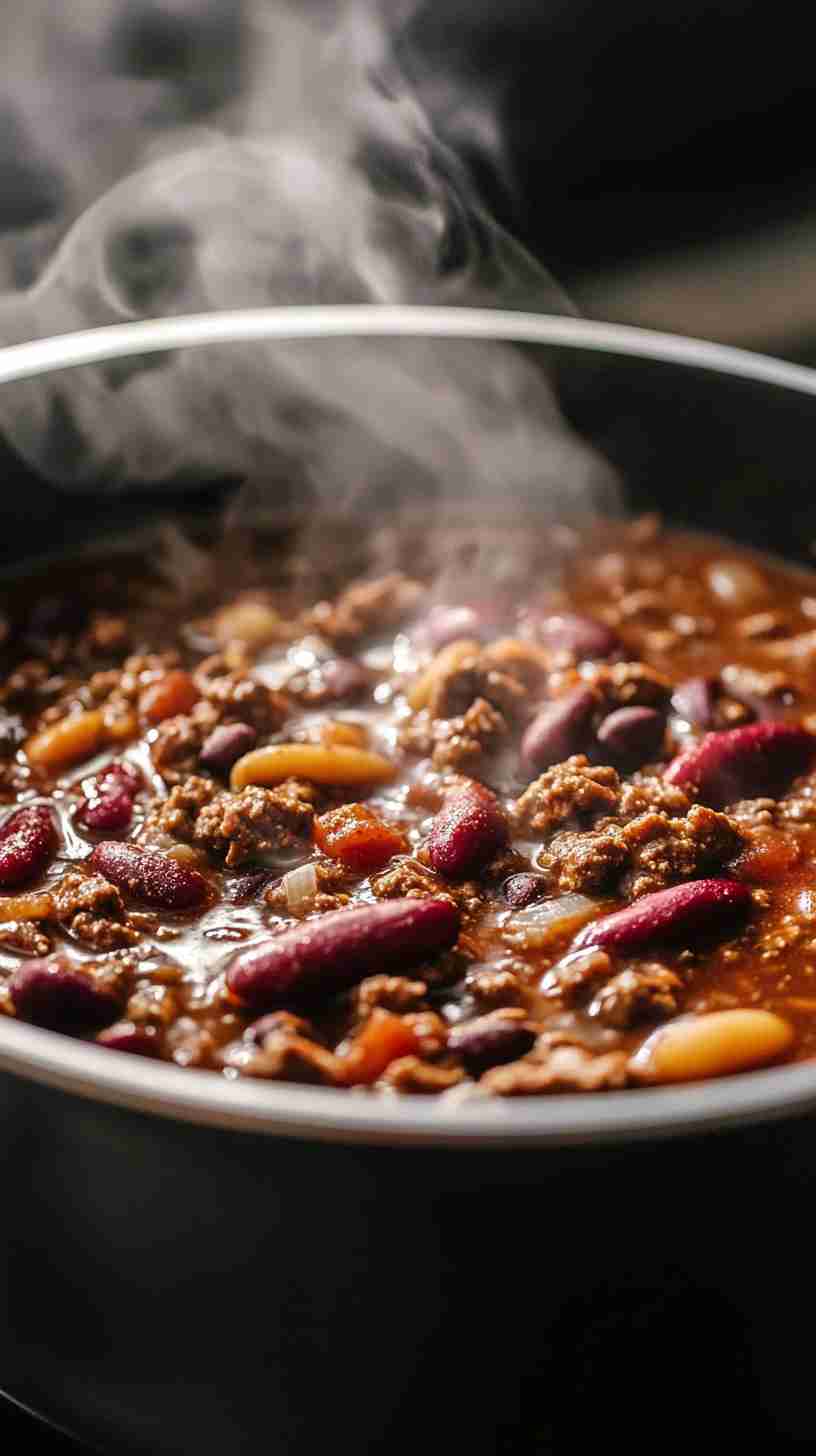 Classic Slow Cooker Beef Chili