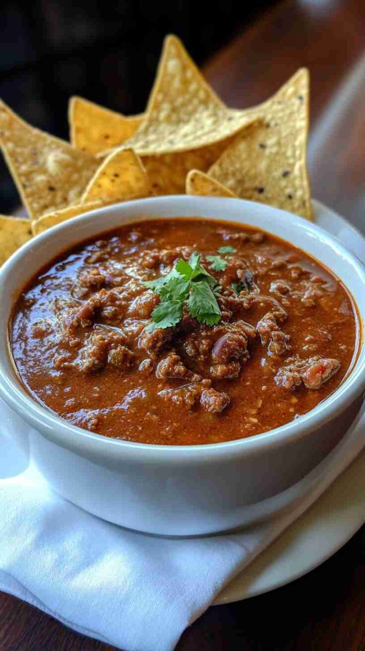 Classic Slow Cooker Beef Chili