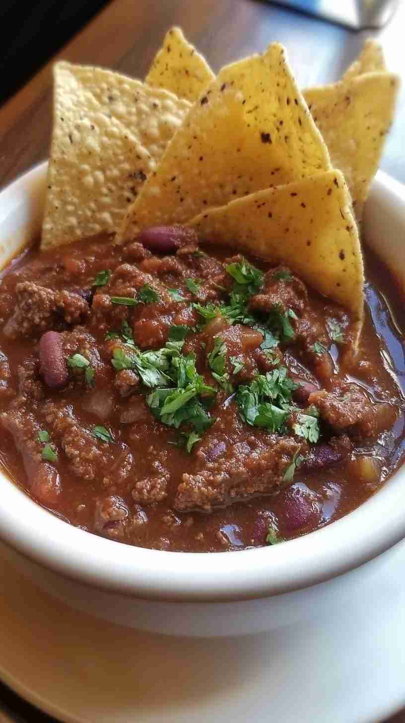 Classic Slow Cooker Beef Chili