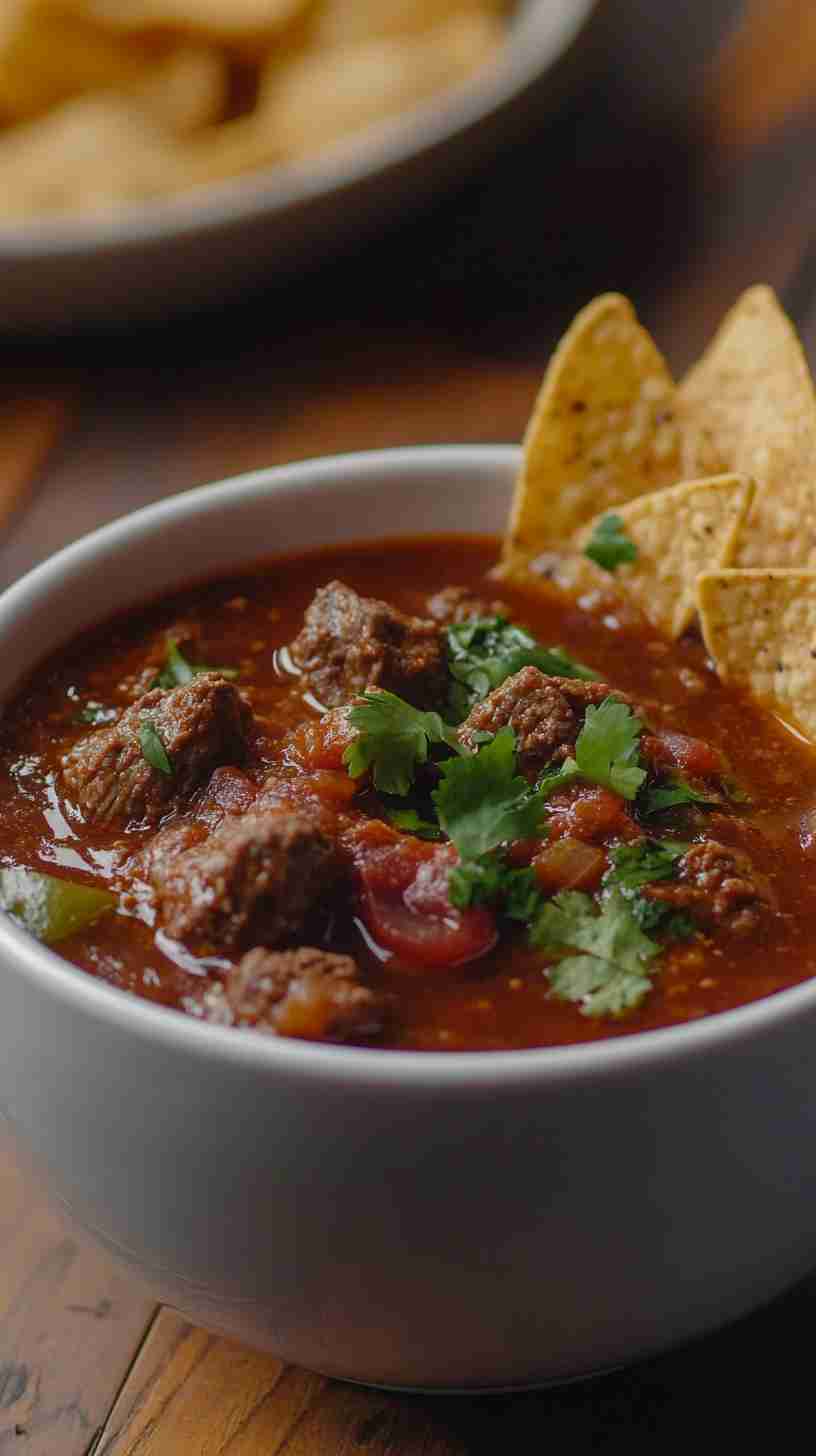 Classic Slow Cooker Beef Chili