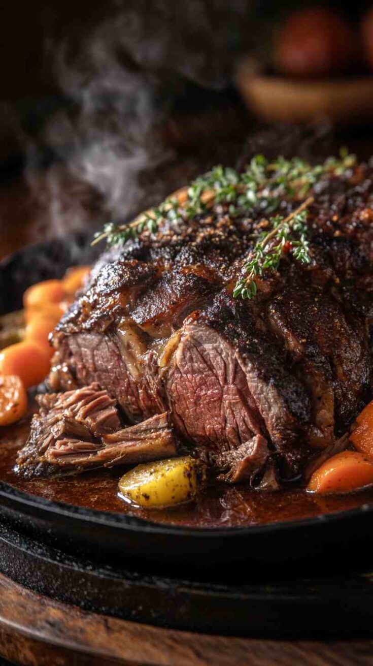 Classic Slow Cooker Chuck Roast with Vegetables
