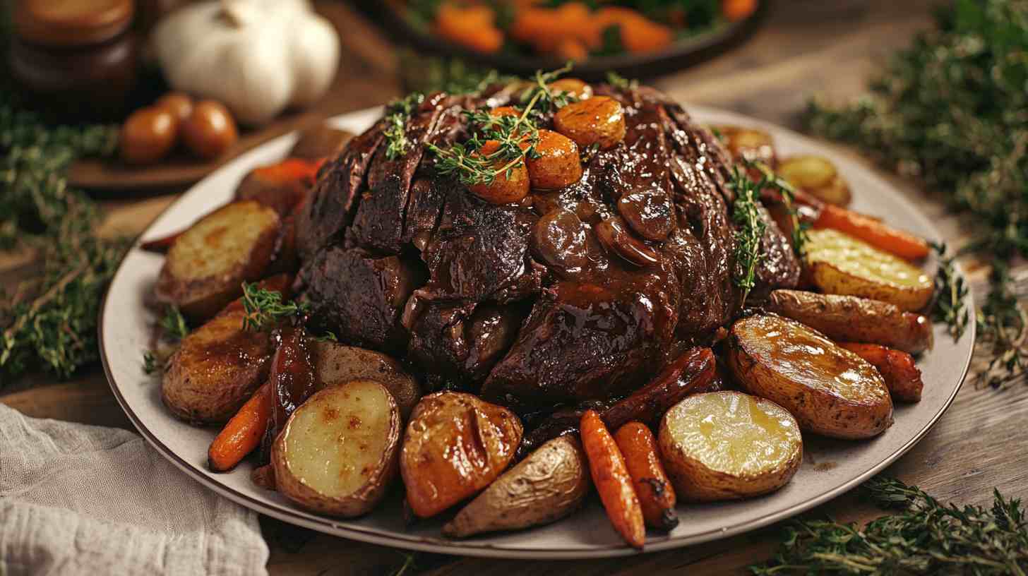 Classic Slow Cooker Chuck Roast with Vegetables