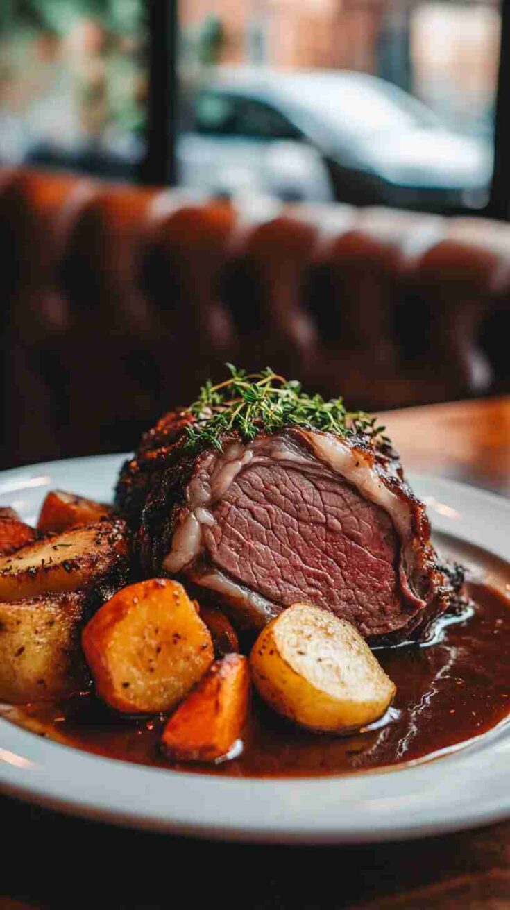 Comforting Arm Roast with Gravy in the Crock Pot