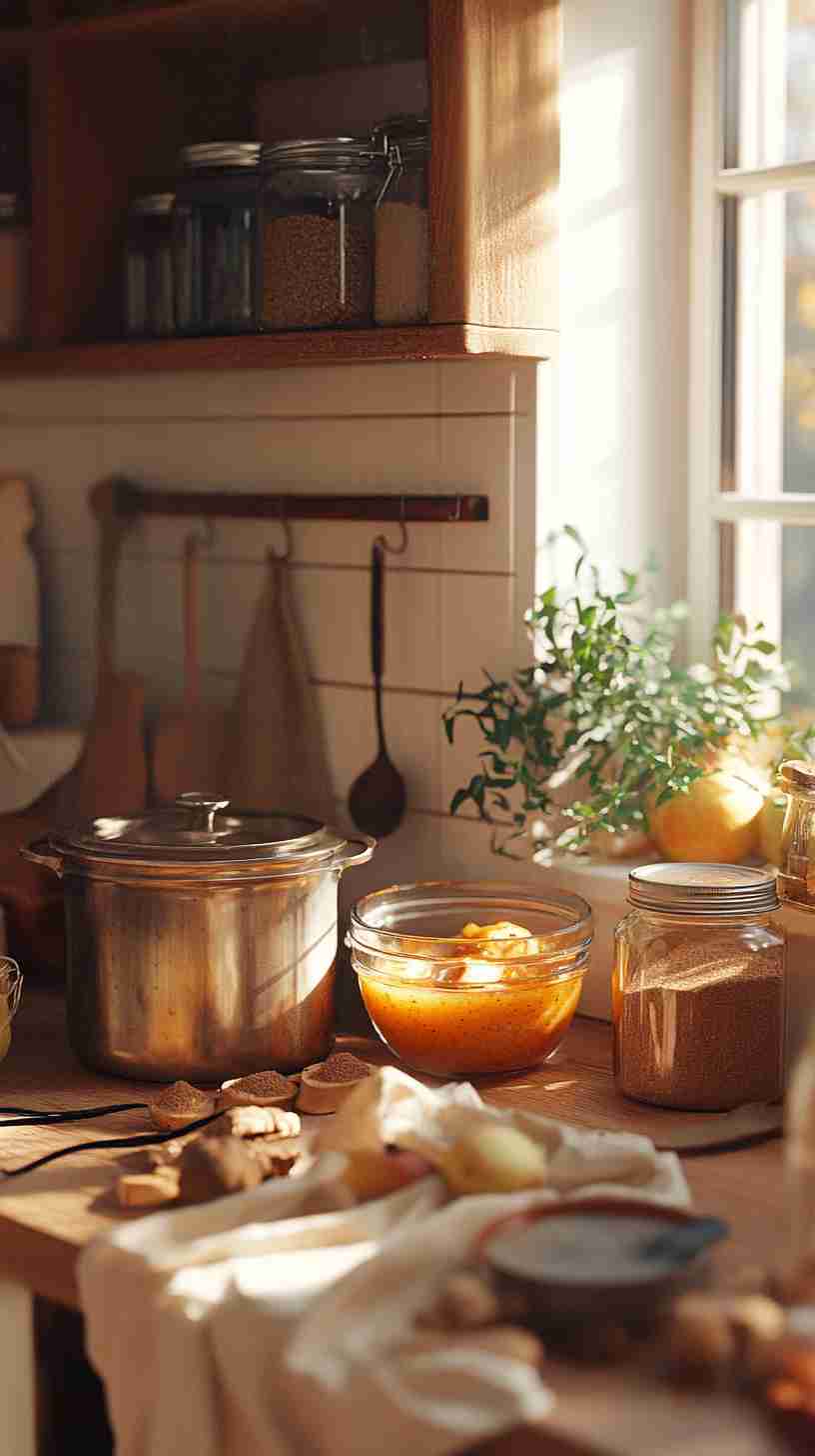 Crock Pot Apple Butter with Brown Sugar and Vanilla