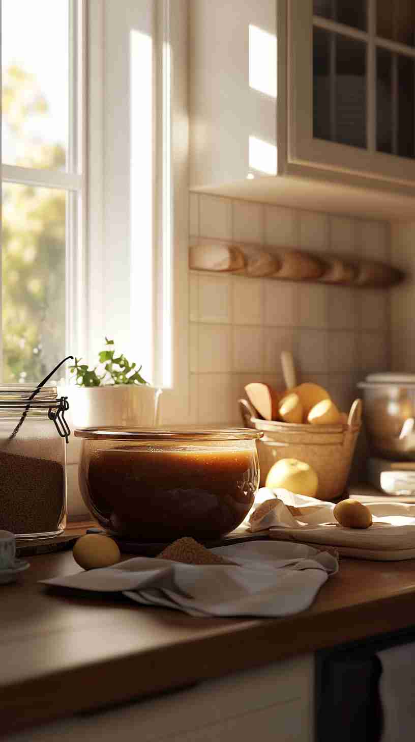 Crock Pot Apple Butter with Brown Sugar and Vanilla