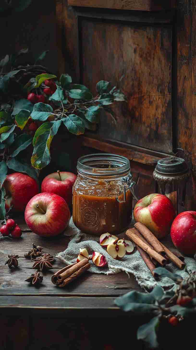 Crock Pot Apple Butter with Cinnamon and Cloves