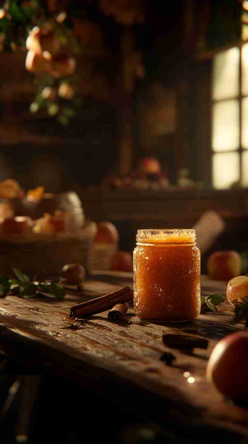 Crock Pot Apple Butter with Cinnamon and Cloves