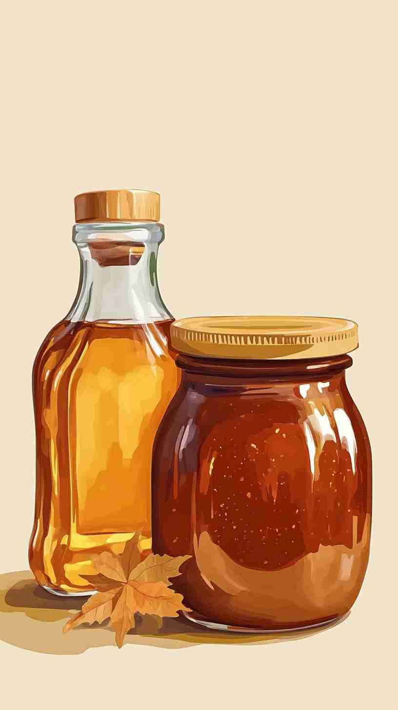 Crock Pot Apple Butter with Maple Syrup and Nutmeg