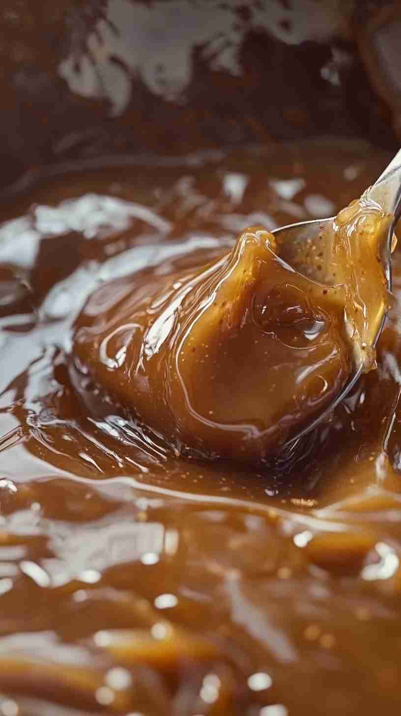 Crock Pot Apple Butter with Maple Syrup and Nutmeg