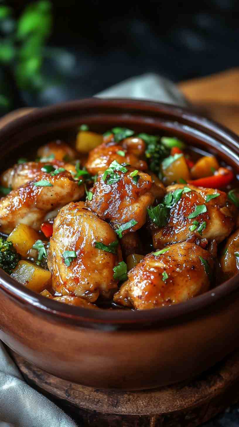 Crock Pot Asian-Inspired Lemon Chicken Crock Pot Asian-Inspired Lemon Chicken
